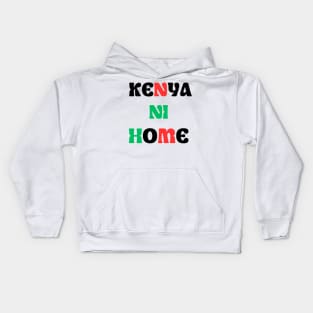 Vibrant Kenyan-themed Kids Hoodie